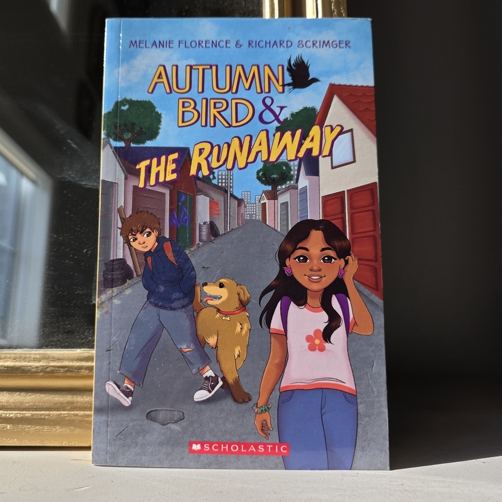 Scholastic Autumn Bird & The Runaway - Blue and Red Cover